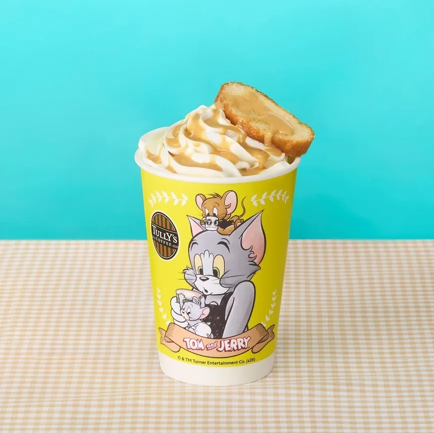 「さくさくラスクのピーナッツバターラテ」