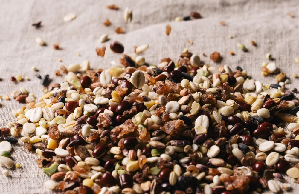 三十雑穀で30種類の雑穀をとれる