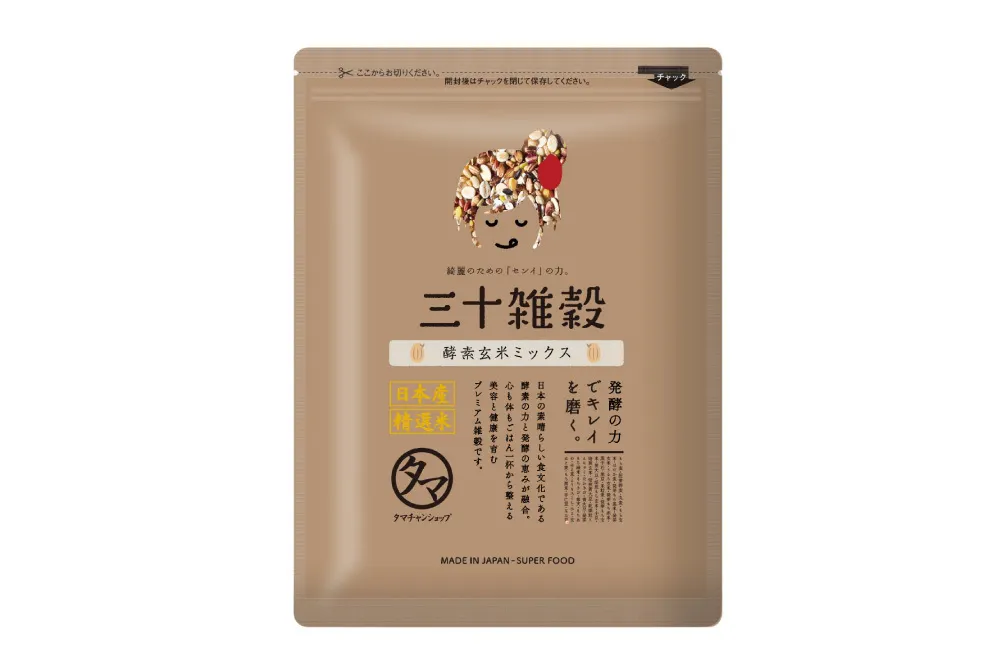 三十雑穀 酵素玄米ミックスのパッケージ