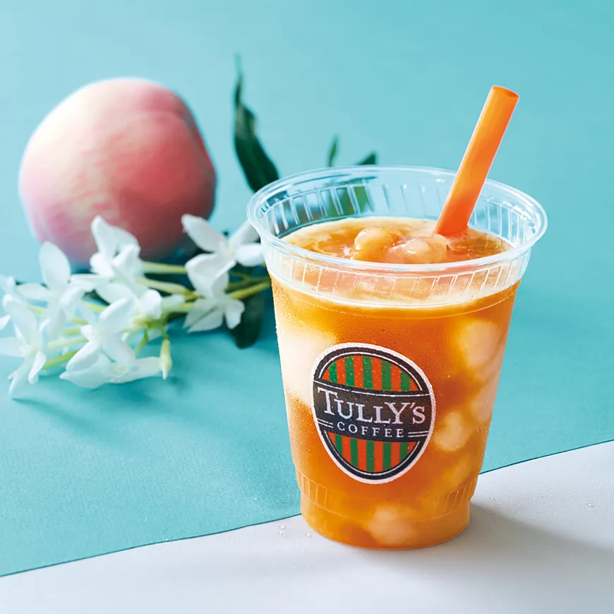 「&TEA ジャスミン香るピーチフローズンティー」