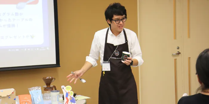 チームゲームの様子