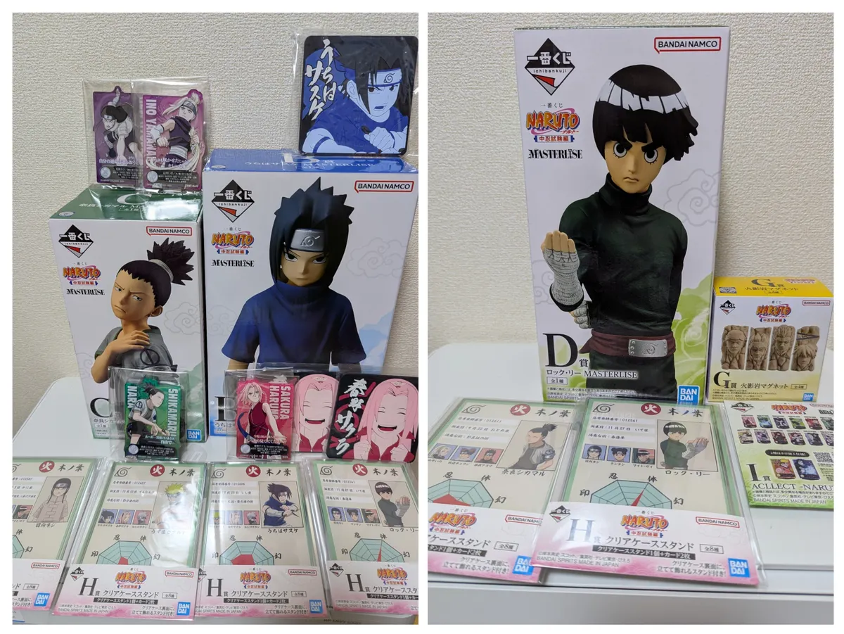 ラストワン賞 我愛羅 MASTERLISE 一番くじ NARUTO-ナルト- 中忍試験編【