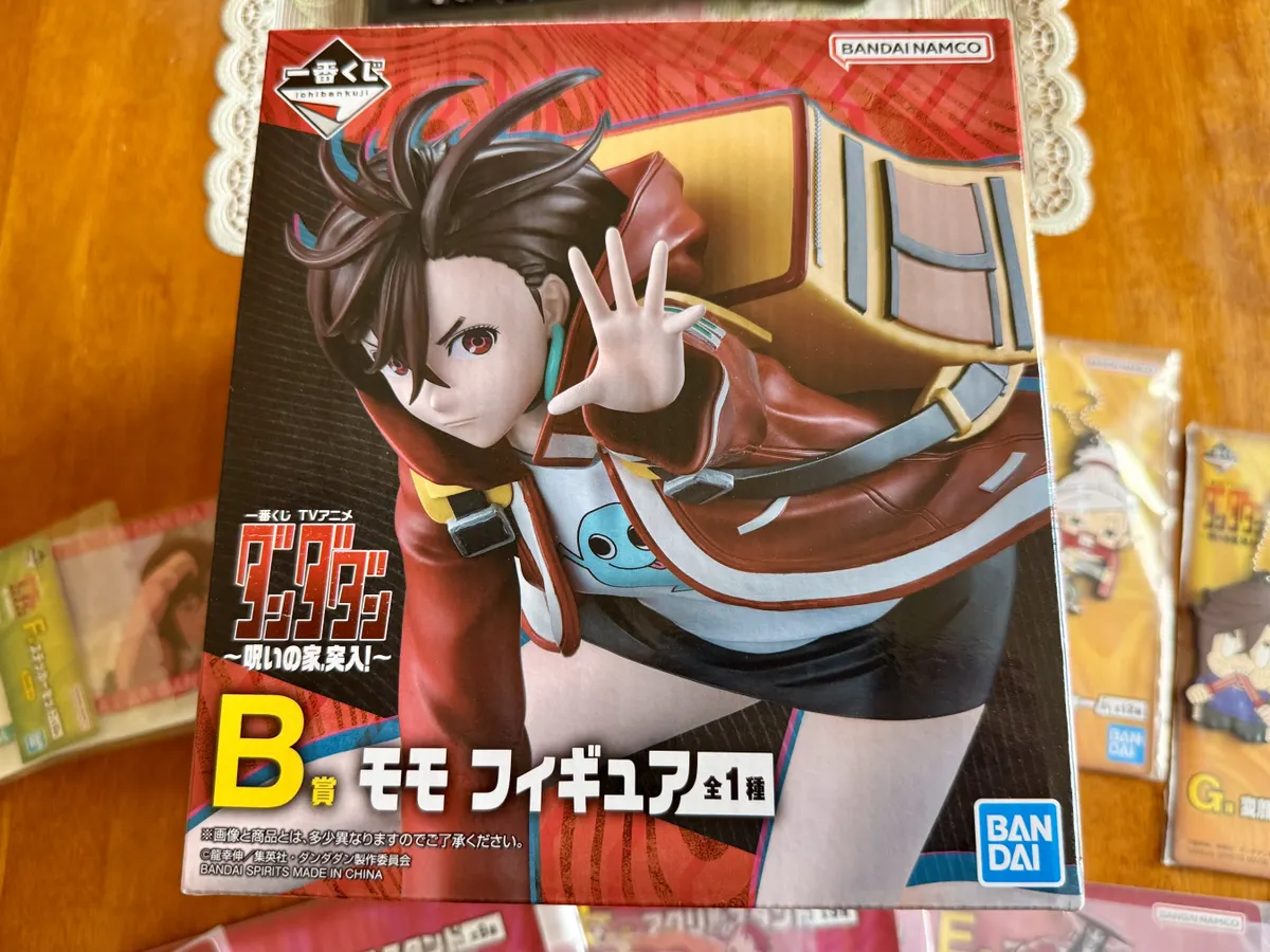 表*窓様 一番くじ ダンダダン A賞 オカルン　B賞モモ　C賞　D賞 ダンダダン×一番くじ」7月18日より発売決定！A賞のオカルン