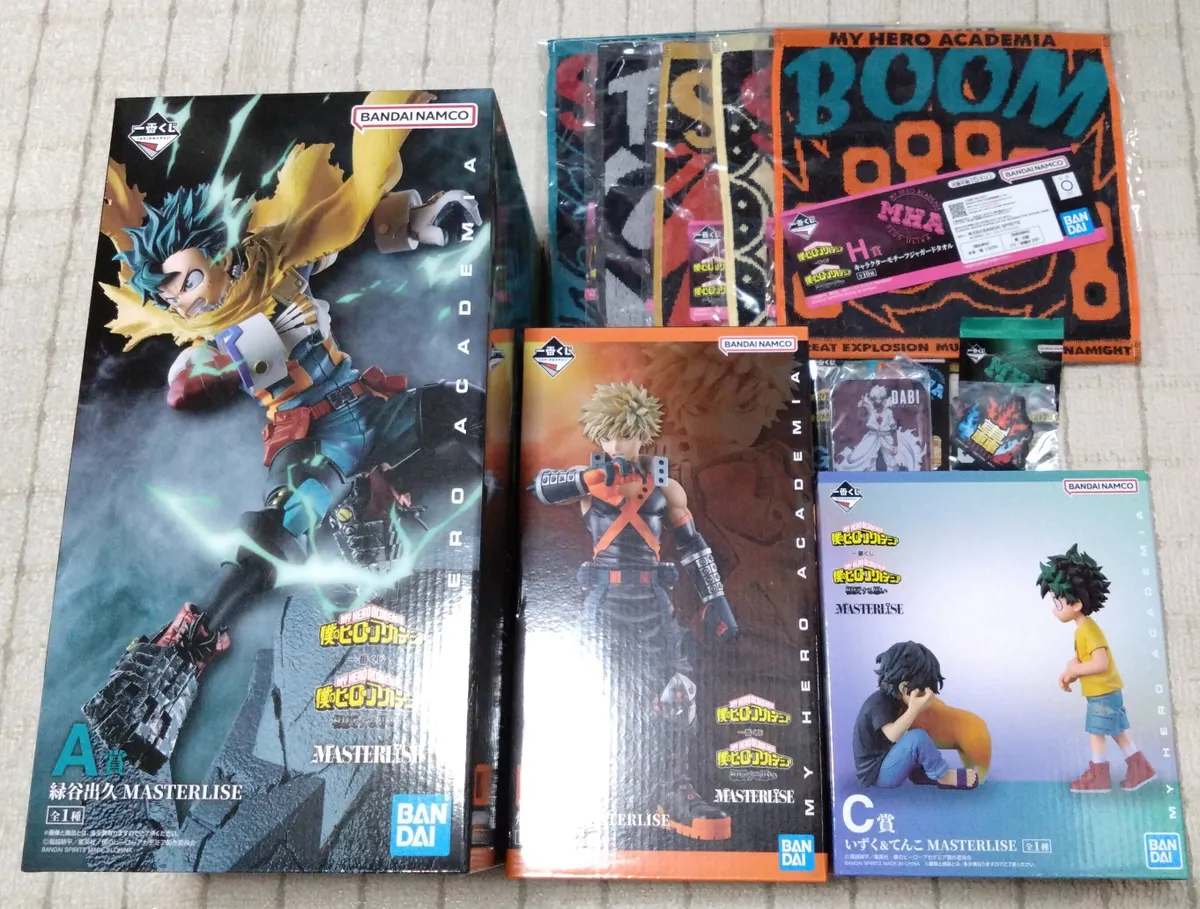 NARUTO ニセコイ　僕のヒーローアカデミア　トリリオンゲームその他セット 久々の神引き💪ヒロアカ＆SAKAMOTO DAYS | 一番くじ公式ファン