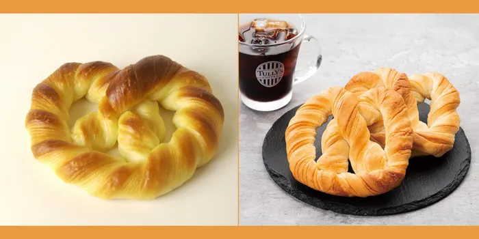 2004年発売『ソフトミルクプレッツェル』/ 2025年8月6日発売「ミルクプレッツェル」