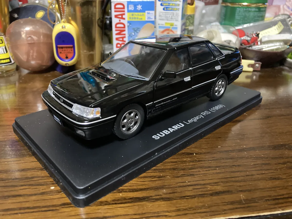 スバル レガシィ RS アシェット 1/24 スバル レガシィ RS アシェット 1/24 - メルカリ