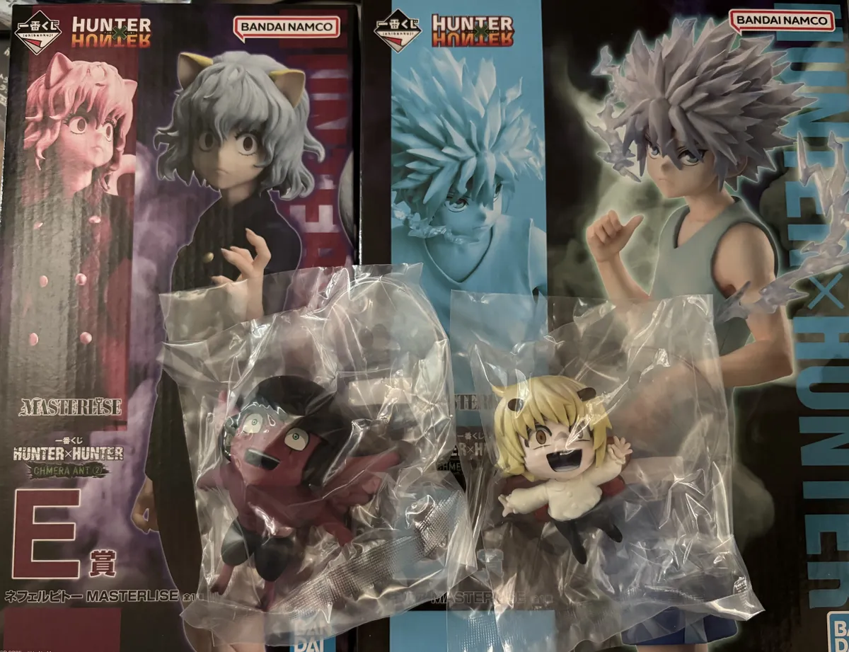 5点セット　メルエム　ネテロ　ピトー　ユピー　プフ　一番くじ　ハンターハンター 5点セット メルエム ネテロ ピトー ユピー プフ 一番くじ