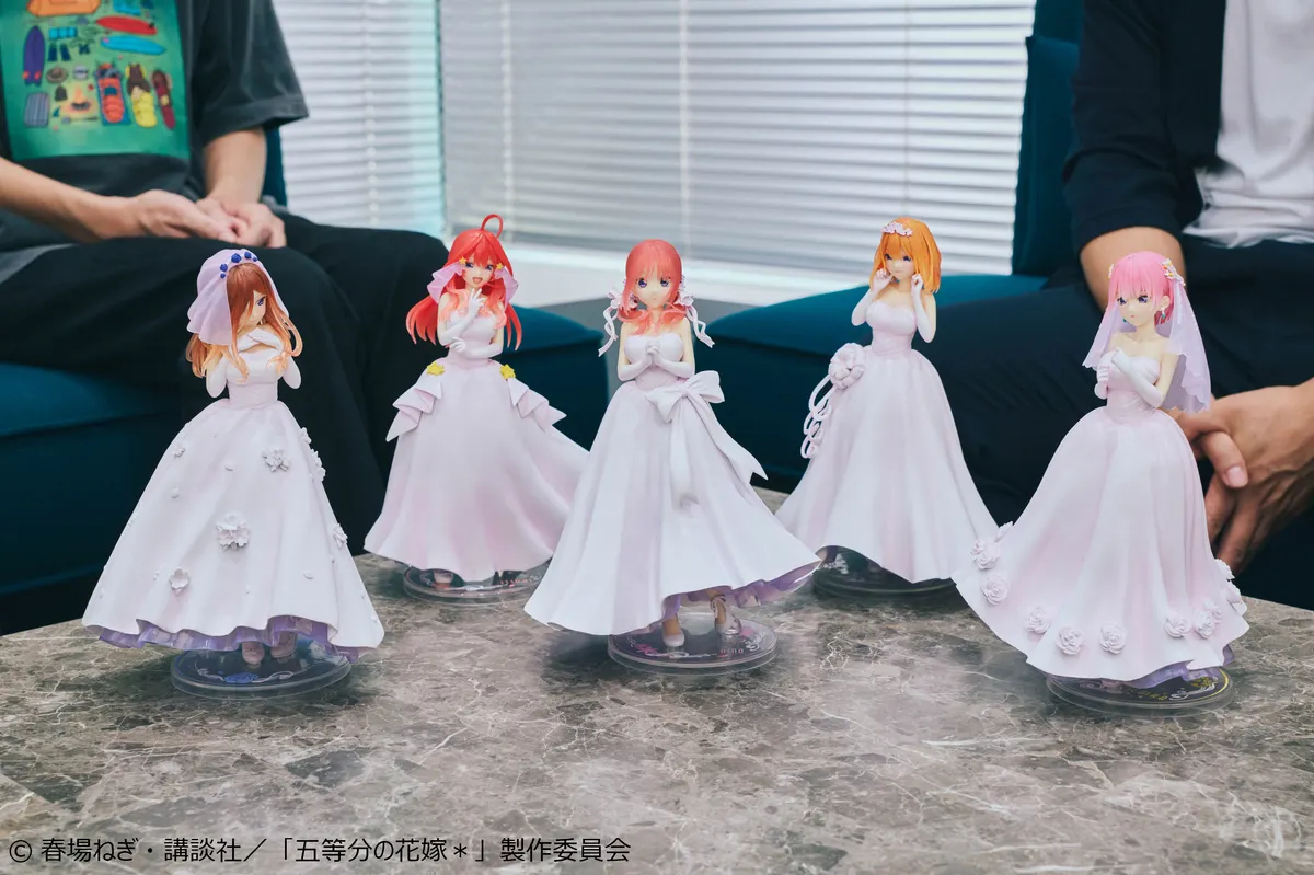 五等分の花嫁】人気の花嫁姿をフィギュア化！ | 一番くじ公式ファン