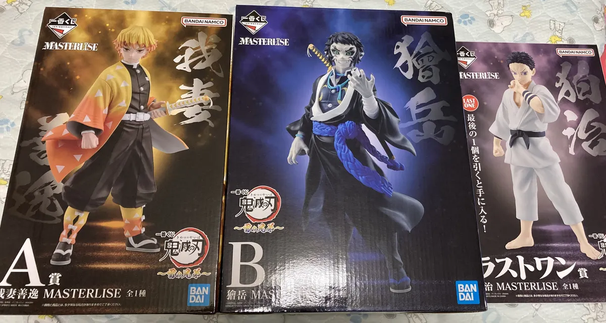 MASTERLISE フィギュアセット 我妻善逸 獪岳 ラストワン セット 一番くじ鬼滅の刃「雷の兄弟」発売！善逸＆獪岳フィギュアがMASTERLISE