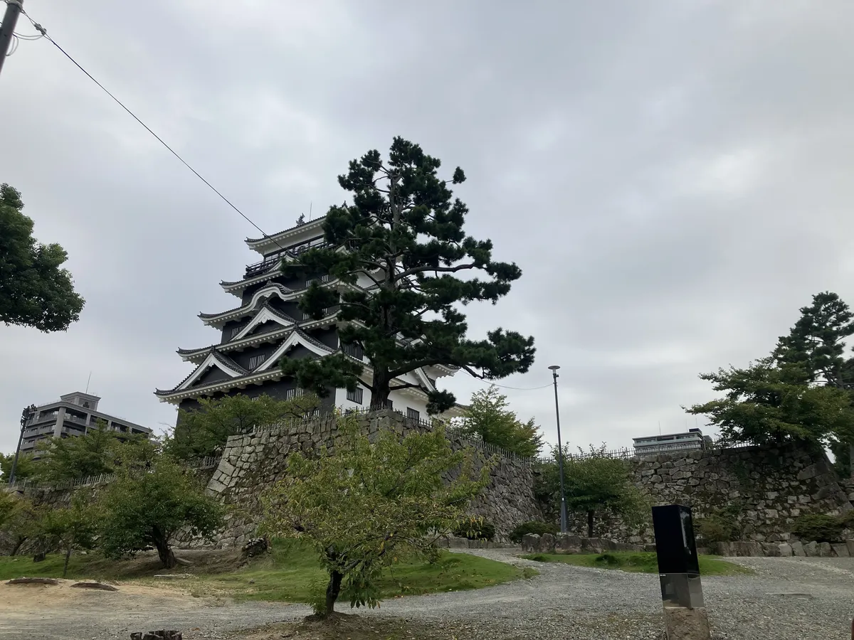 福山城北側