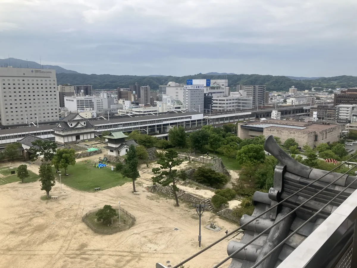 天守からの景色