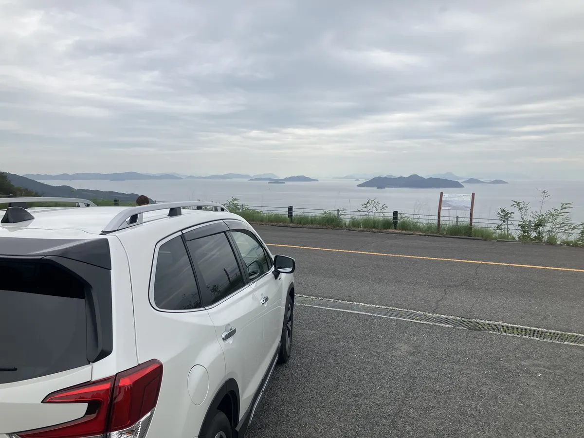 ポニョの駐車場