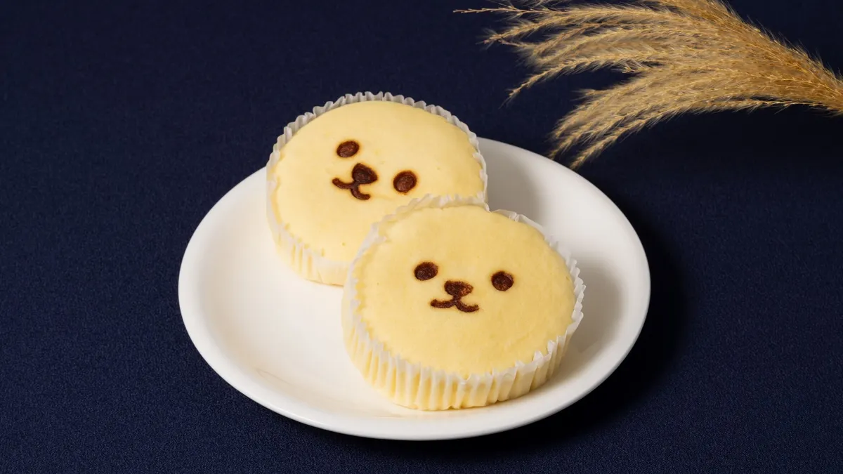 「お月見ベアフルのスチームケーキ」