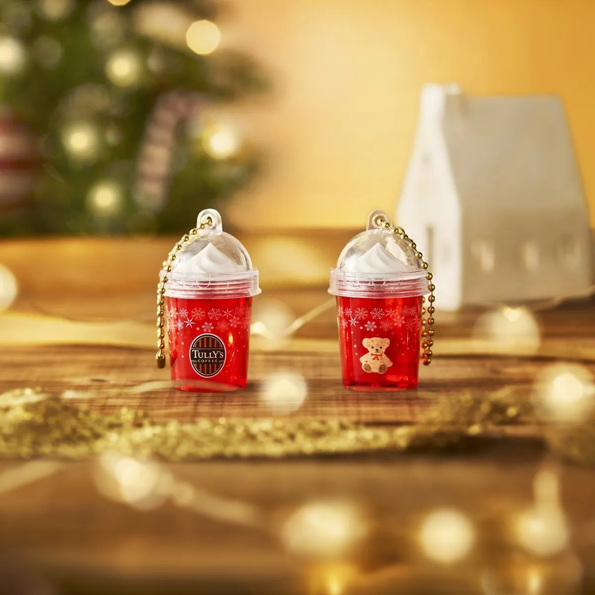 「ホイップミニカップキーチェーン（ホリデー）」