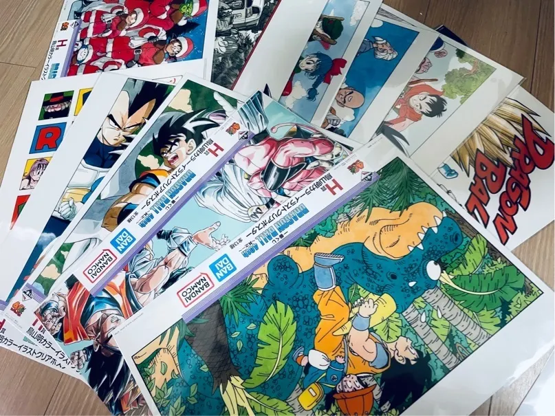 一番くじ ドラゴンボール 40周年 H賞 クリアポスター 全13種 コンプ H賞13種コンプ】一番くじ ドラゴンボール 40周年 H賞 クリアポスター
