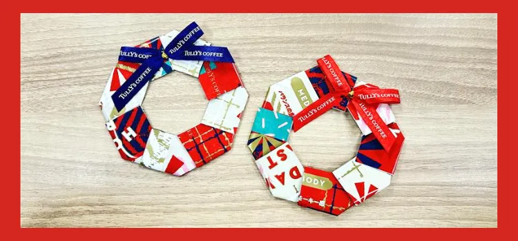 手作りクリスマスリース