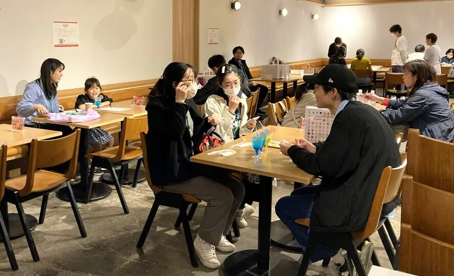 食事スペースの様子