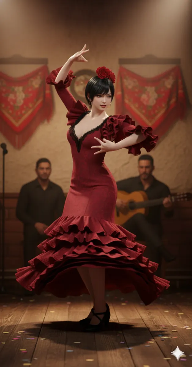 フラメンコの芸術 AI まさこ 【フラメンコ Ver】 | TORQUE STYLE