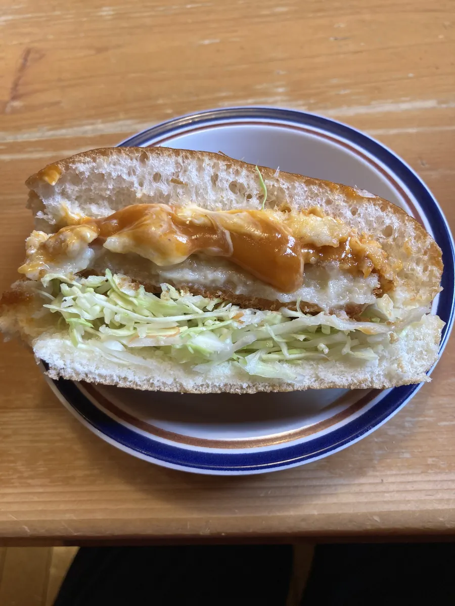 一口食べちゃったけど美味しそうな断面だったので😆