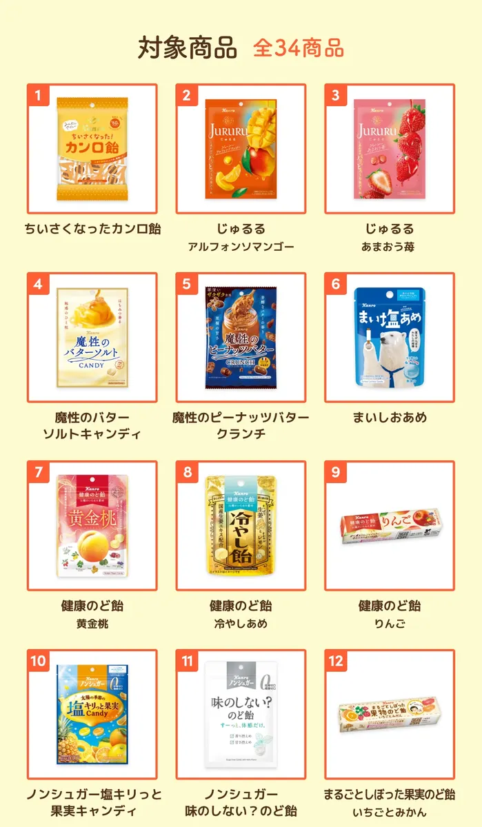 対象商品リスト1