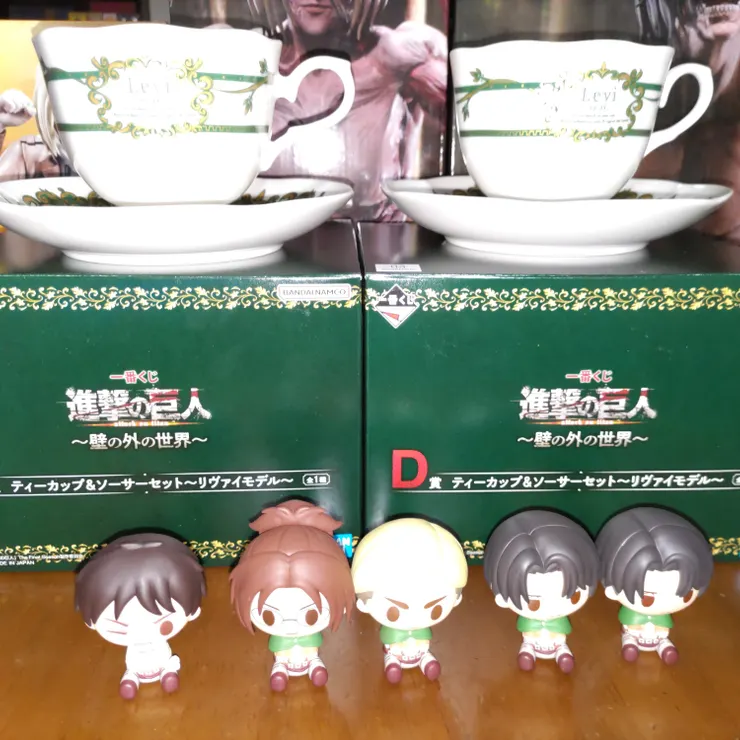 進撃の巨人 リヴァイ ティーカップセット WIT STUDIO バースデー 進撃