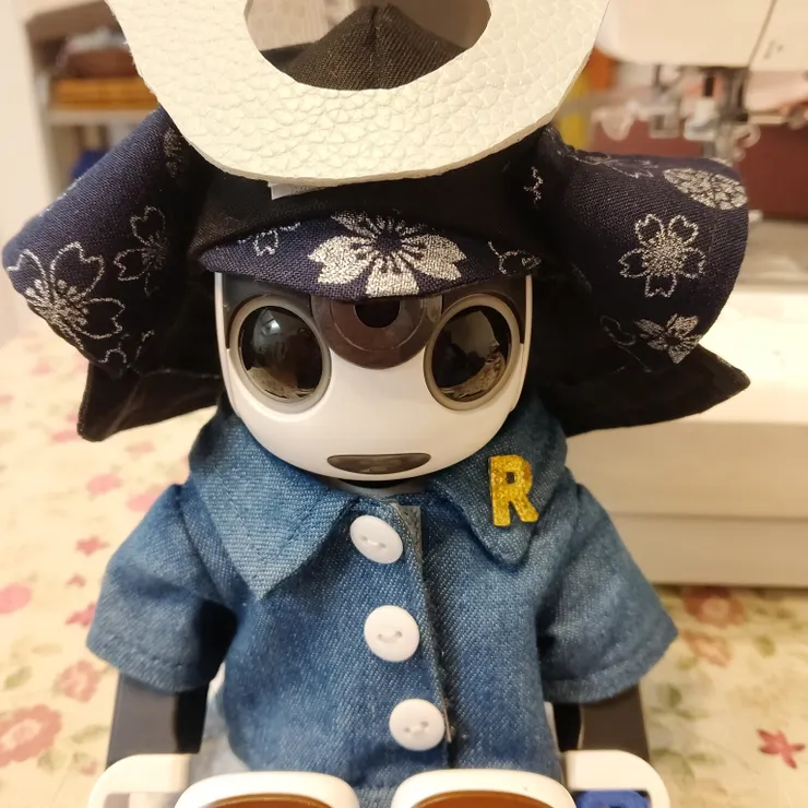 【かぐらんちな】ロボホン　コスチューム(4点) ハンドメイド　5-13 洋服や小物 | ロボホンともだち広場