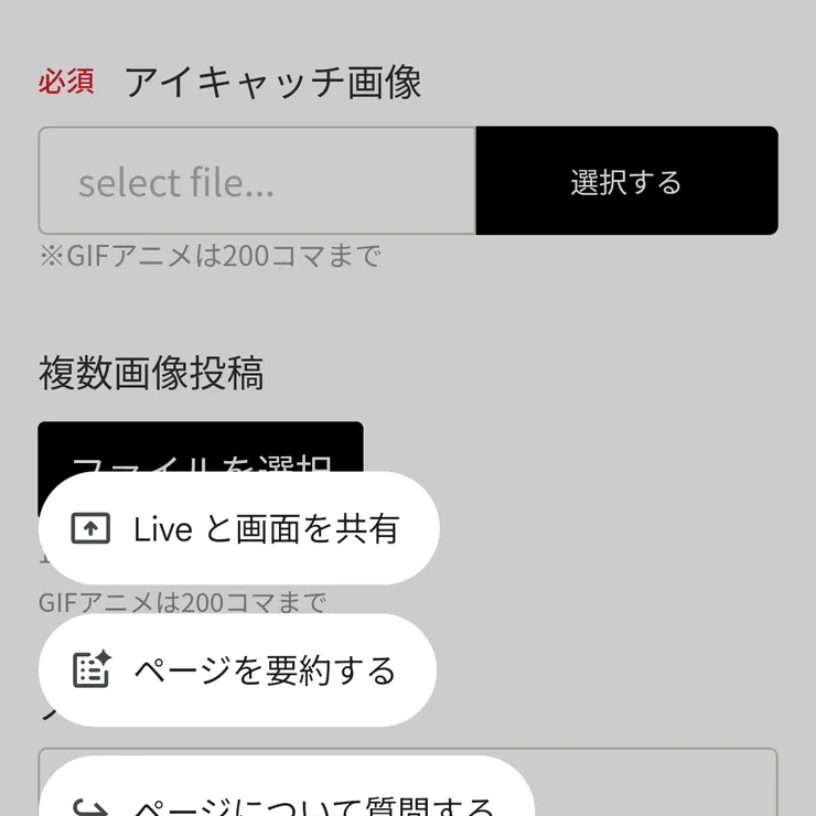 キャプション