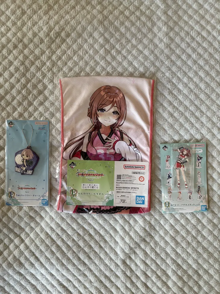 【新品】学園アイドルマスター Part2　一番くじ　きゅんキャララバーチャーム 新品】学園アイドルマスター Part2 一番くじ きゅんキャララバー