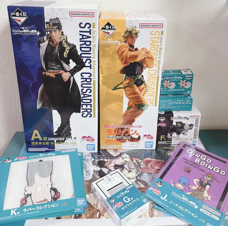 一番くじ ジョジョの奇妙な冒険 STARDUST CRUSADERS ＋1ロット 一番くじ ジョジョの奇妙な冒険 STARDUST CRUSADERS｜一番くじ