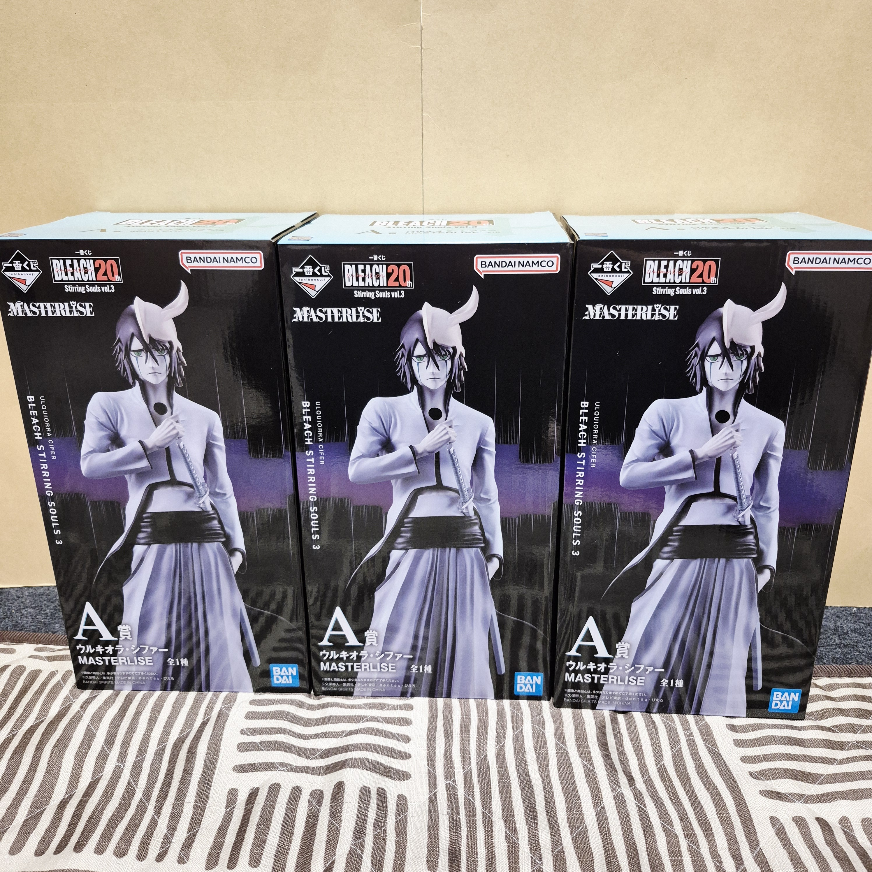 BLEACH 一番くじ　A賞　B賞　D賞　グリムジョー　ウルキオラ　マユリ BLEACH 一番くじ A賞 B賞 D賞 グリムジョー ウルキオラ マユリ BLEACH