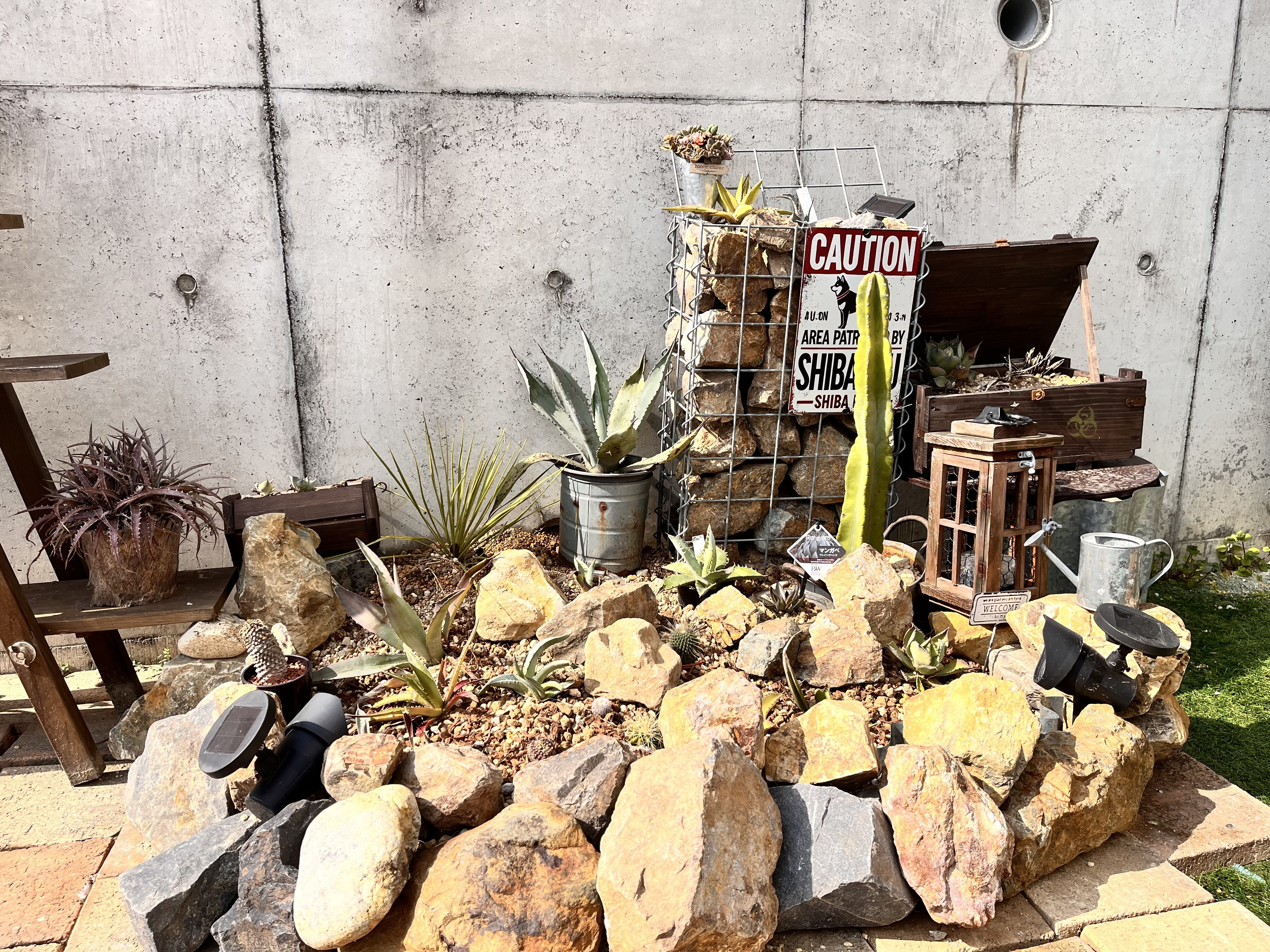 ガビオンでドライガーデン風 | CAINZ DIY Square