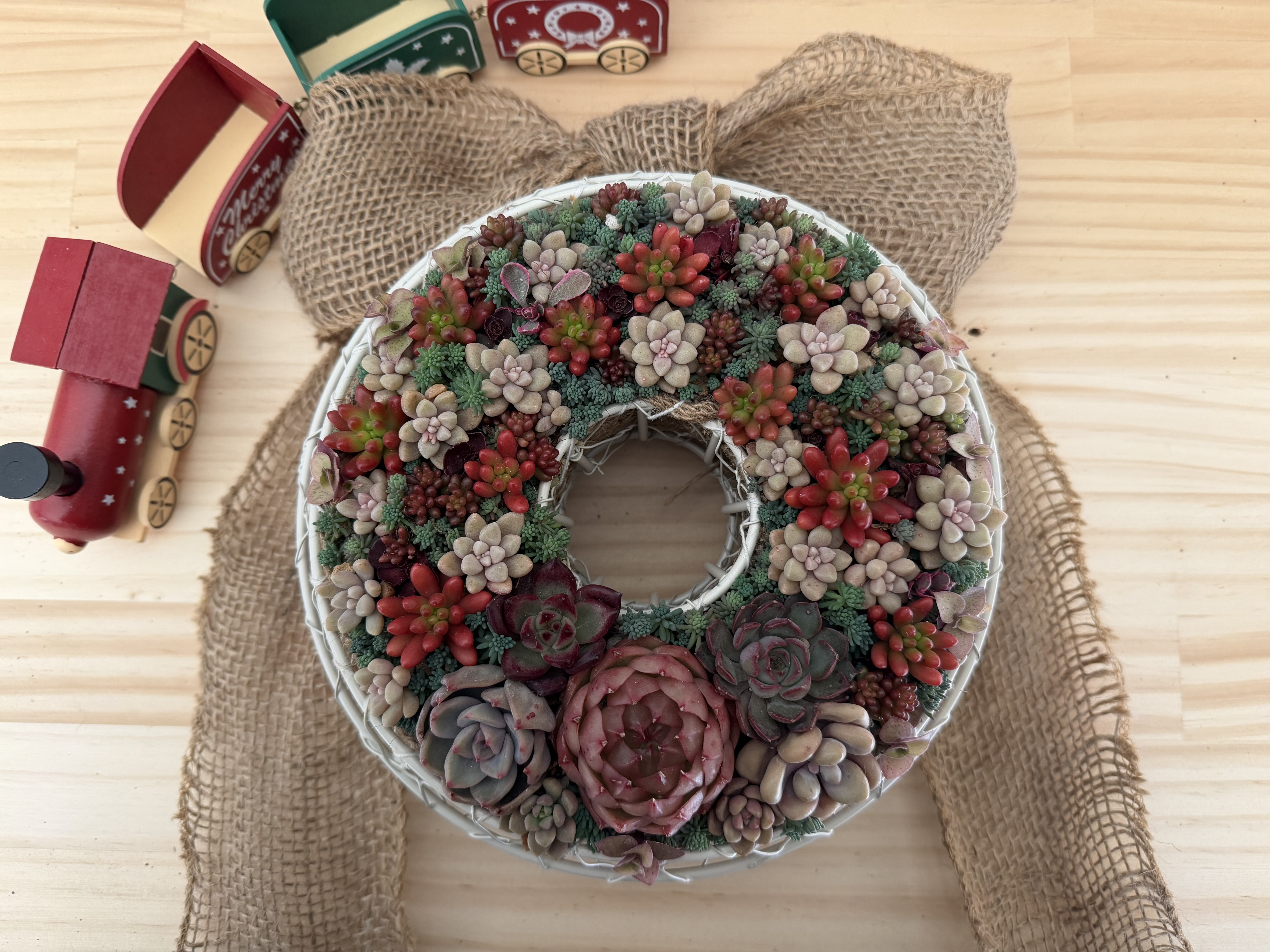  Amuseable デコレーション クリスマスリース JELLY CAT（ジェリーキャット） クリスマスリース ぬいぐるみ jellycat