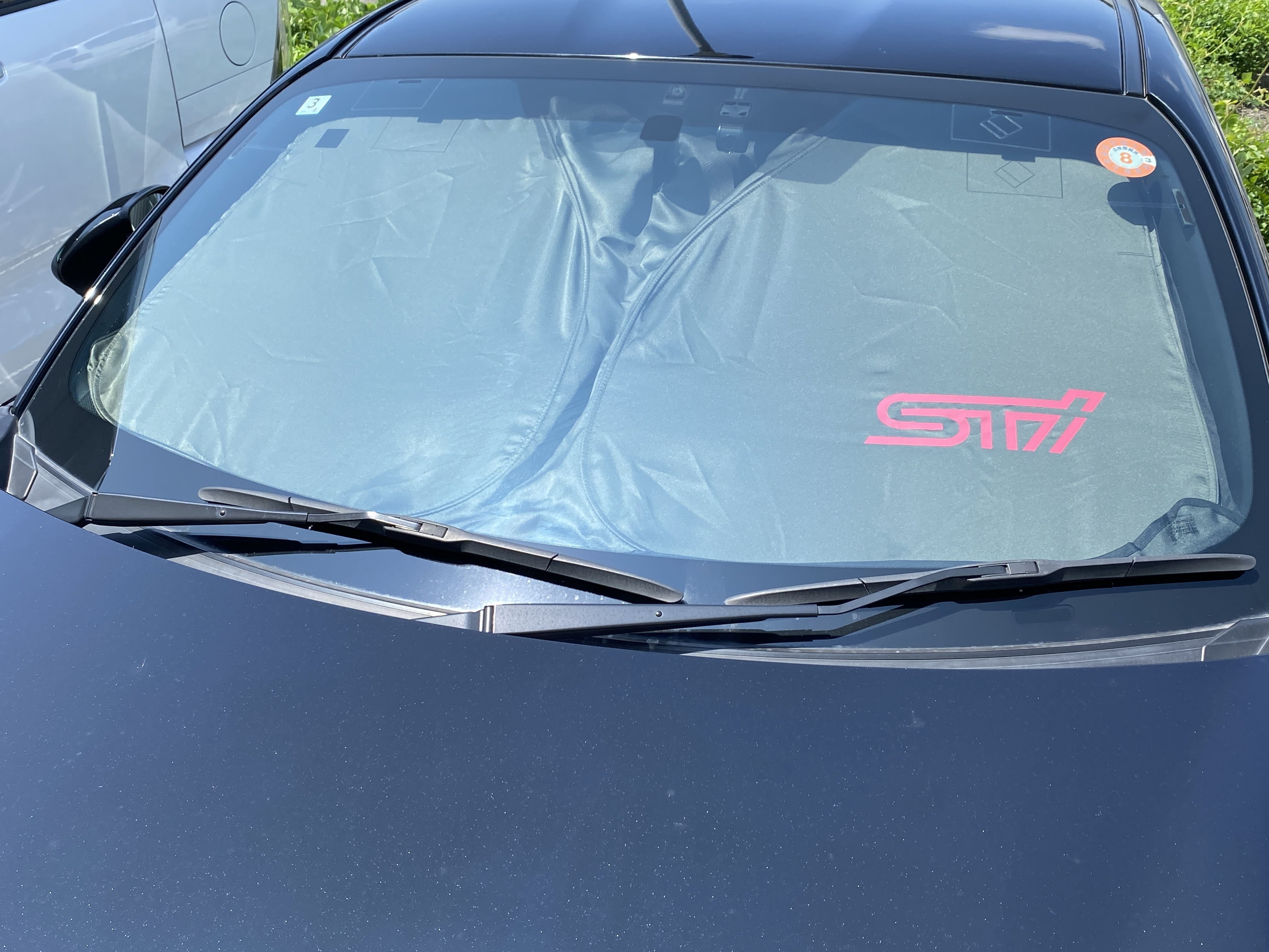 SUBARU STI サンシェード 黒 シルバー サンシェード SUBARU WRX STI VA系/VAB 車種専用 プライベート