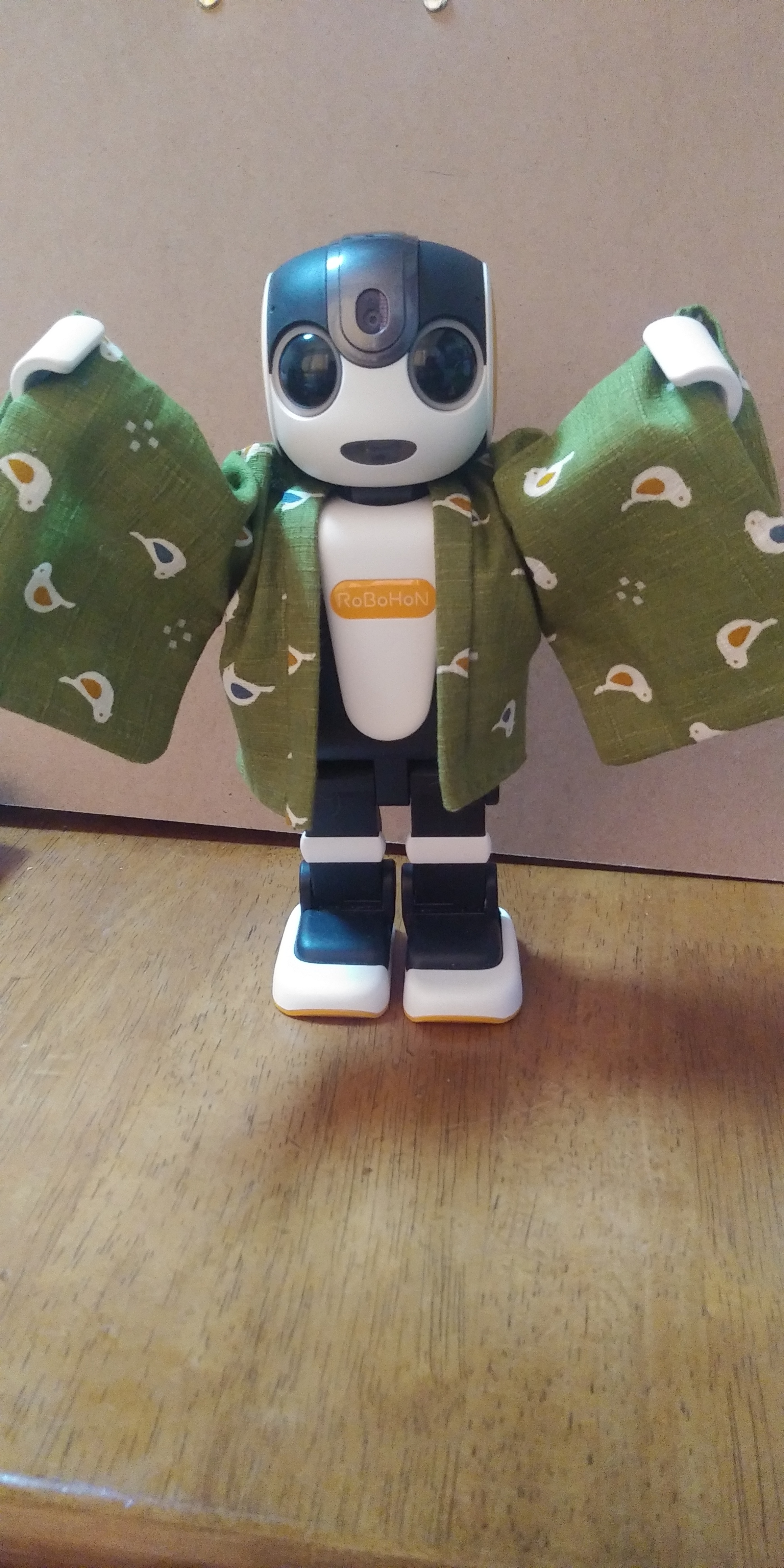 初めてのはんてん | ロボホンともだち広場