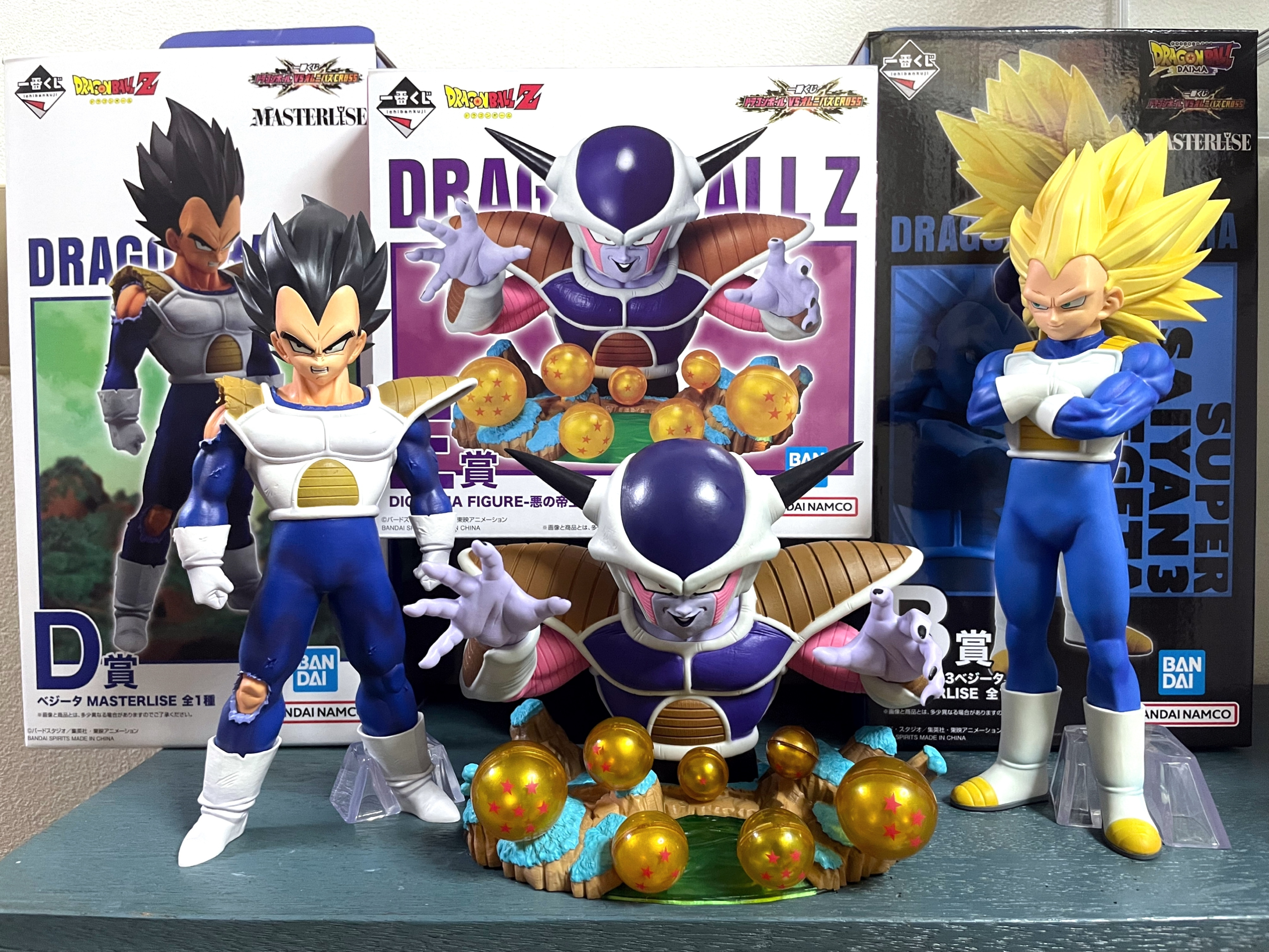 ドラゴンボール VSオムニバスCROSS D賞 ベジータ リペイント 二