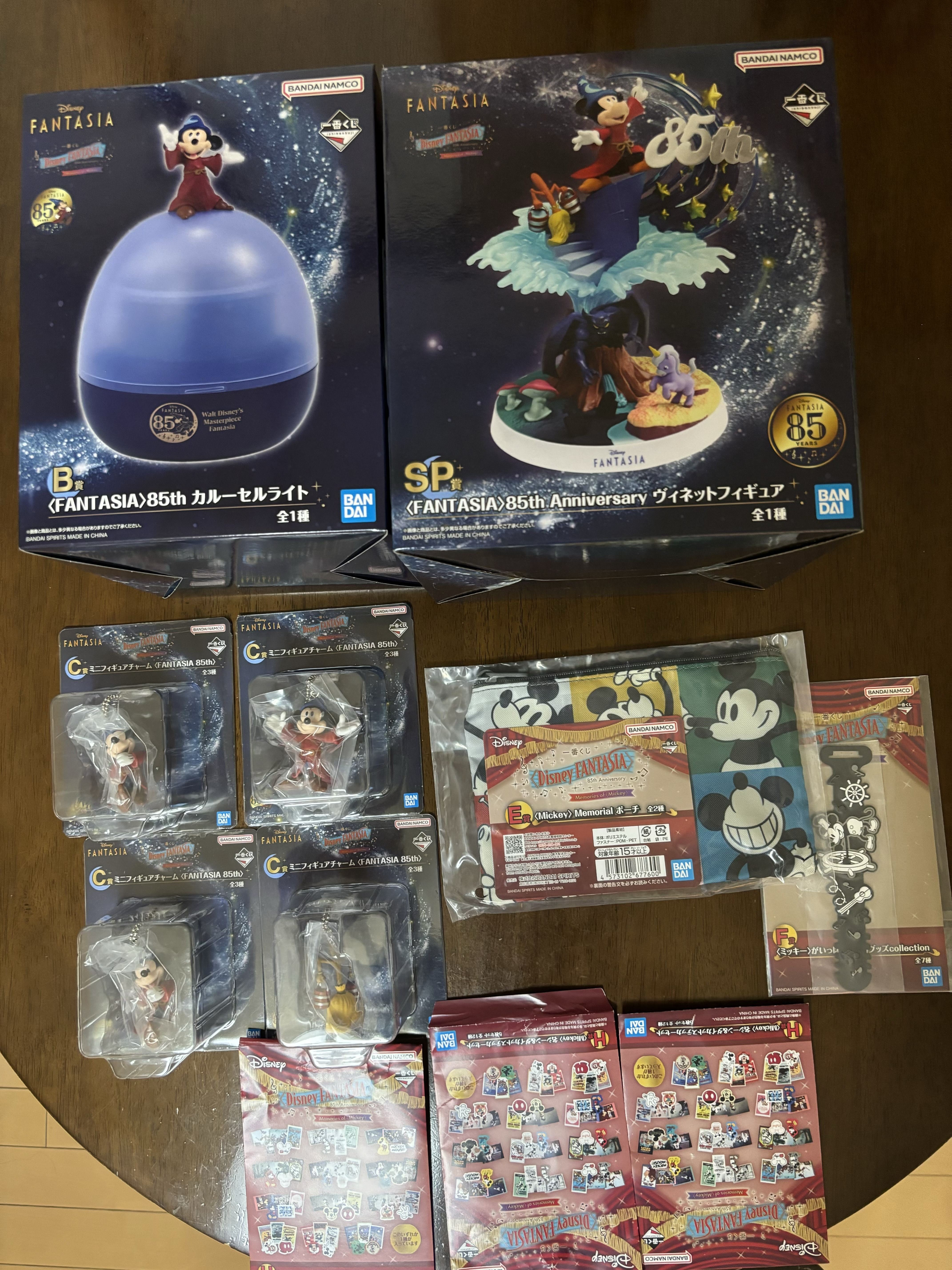 ファンタジア　一番くじ　上位賞　コンプリートセット ファンタジア | 一番くじ公式ファンコミュニティ ペリペリ団