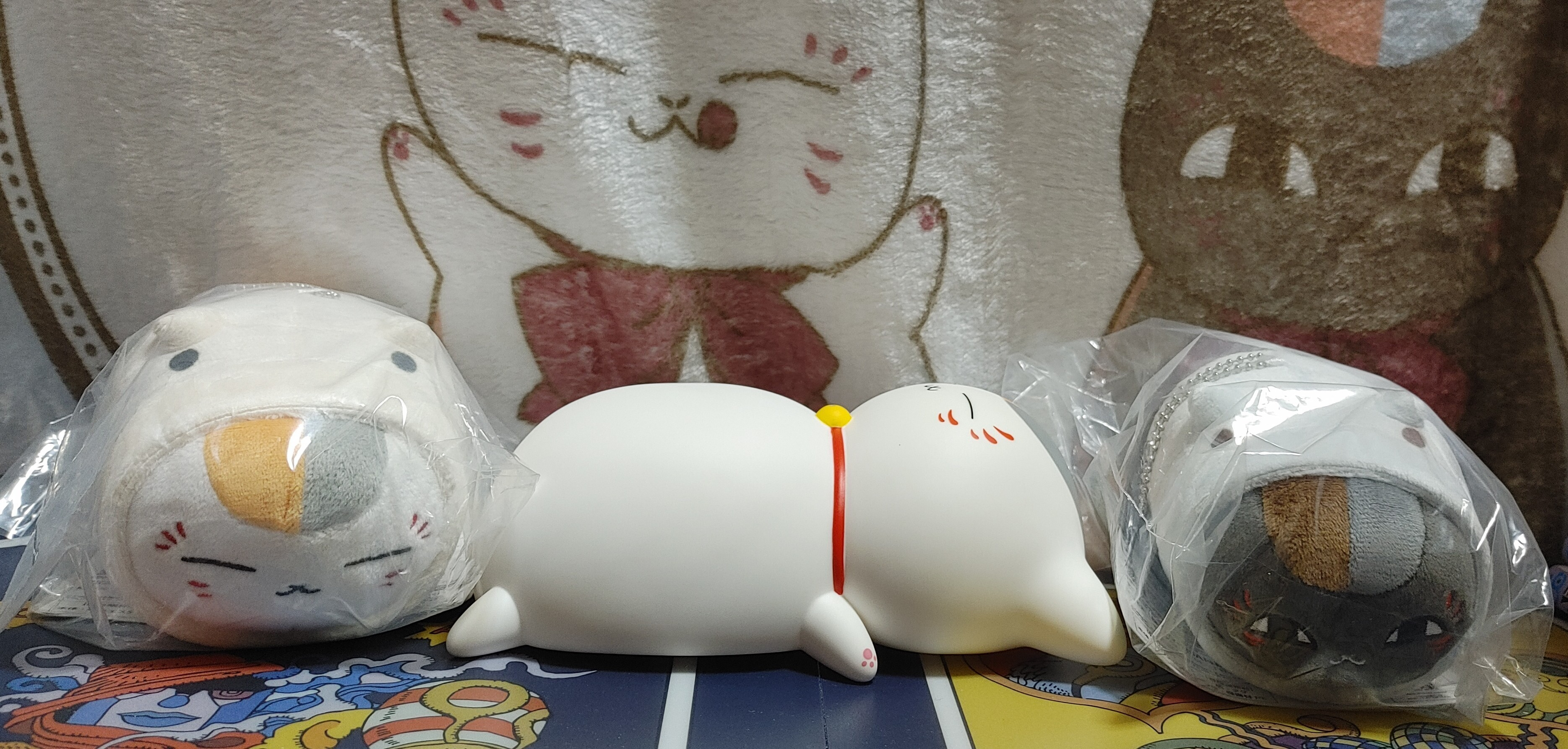 一番くじ 夏目友人帳 ライト ボウル マスコット ぬいぐるみ ラスト A