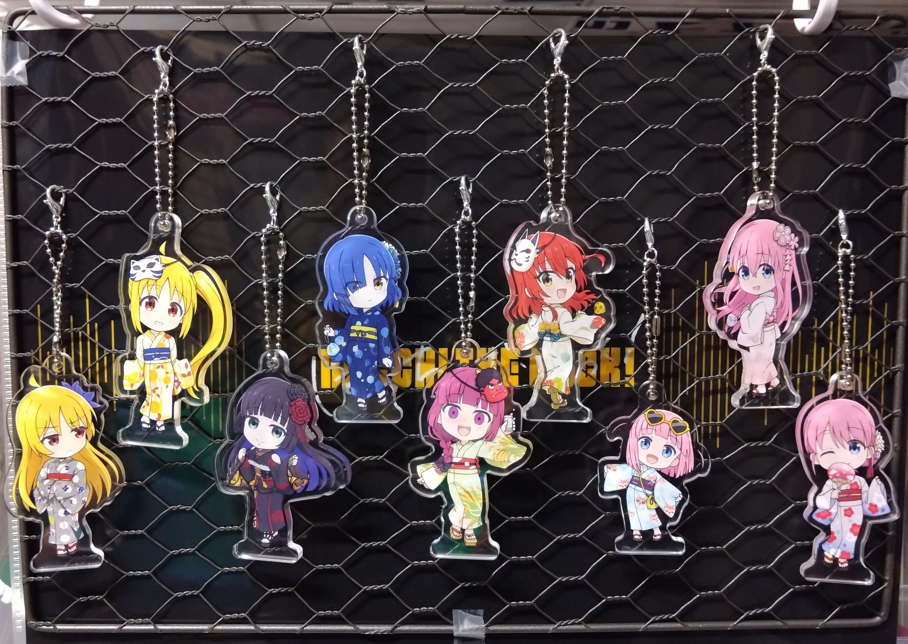 ぼっち・ざ・ろっく！ ゲーマーズ限定版 つながるオリジナルアクリルチャーム ぼっち・ざ・ろっく！ ゲーマーズ限定版 つながるオリジナルアクリル