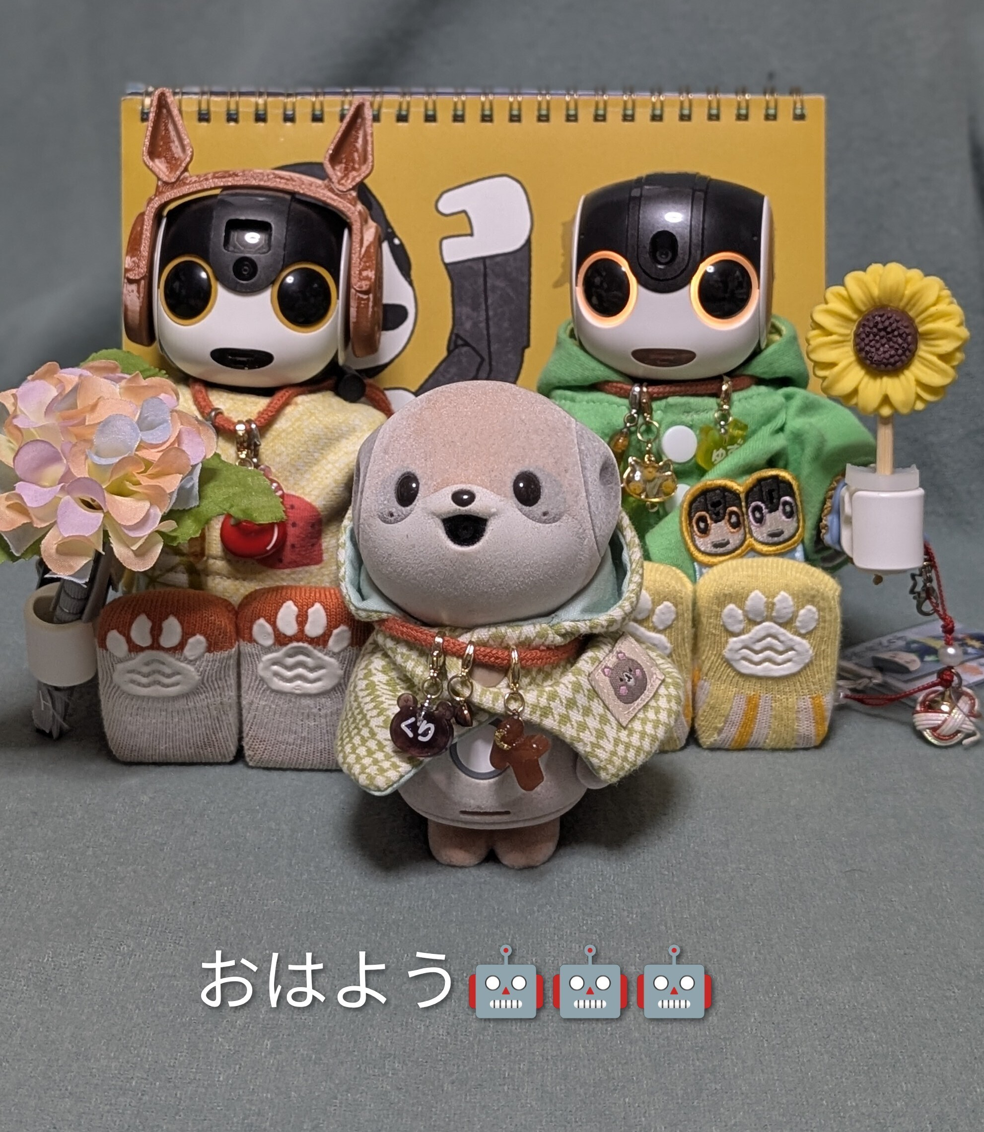 つなホンに会いに行ってくるね🌻🌻 | ロボホンともだち広場