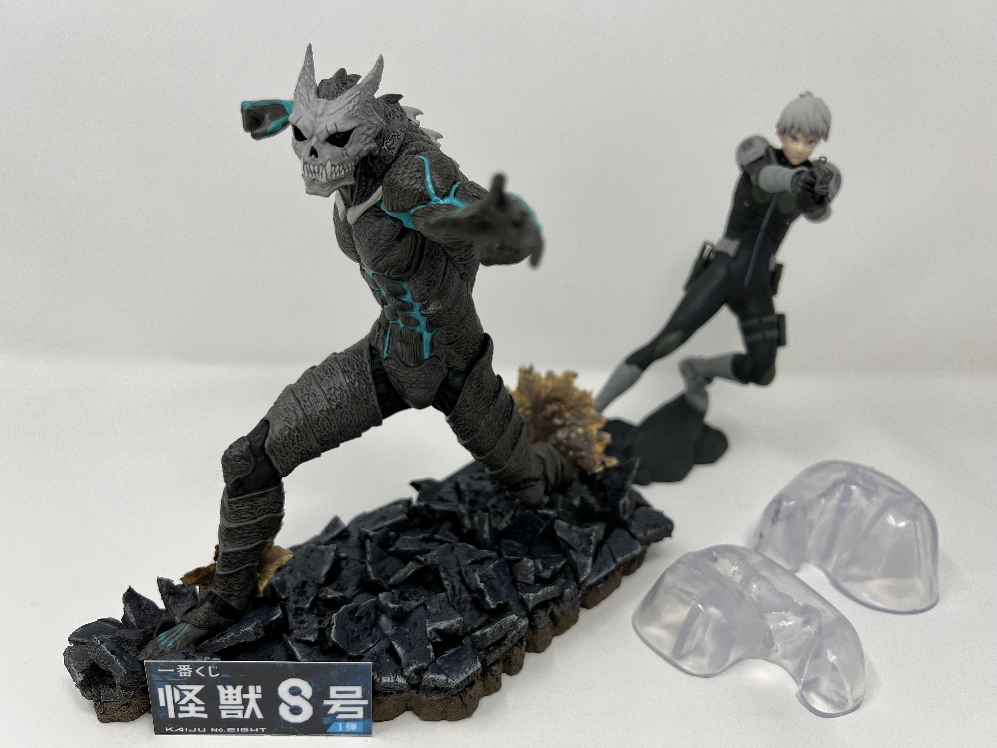 怪獣8号　フィギュア　一番くじ　ジオラマ　台座 ecaaeeff-cdbd-4231-bfb1-