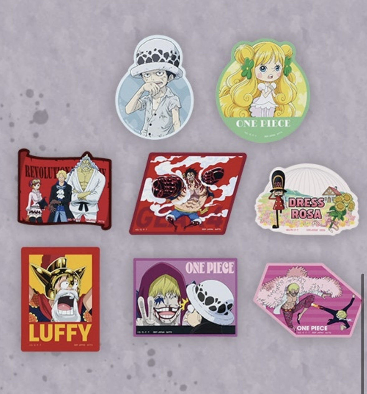 ワンピースステッカー第2弾発売決定！！！ – B-SIDE LABEL