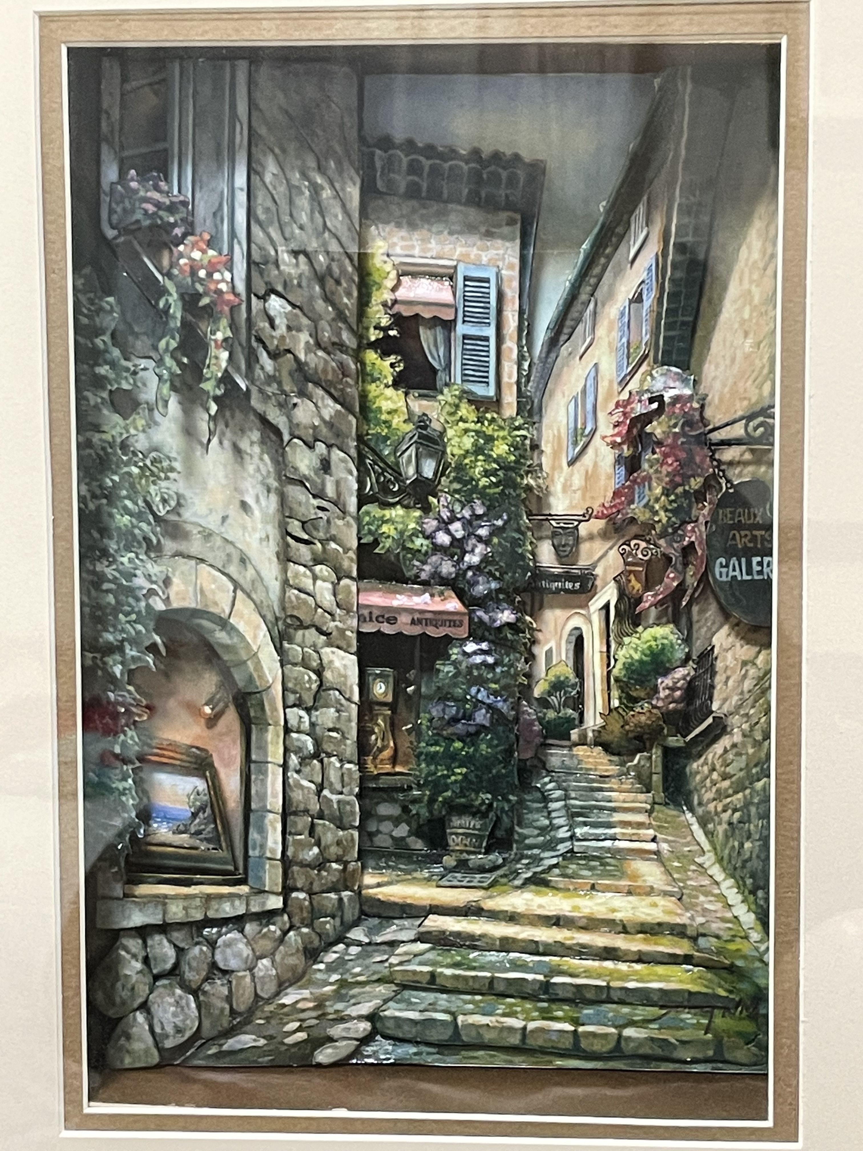 デコパージュ壁絵 デコパージュ壁絵 絵画