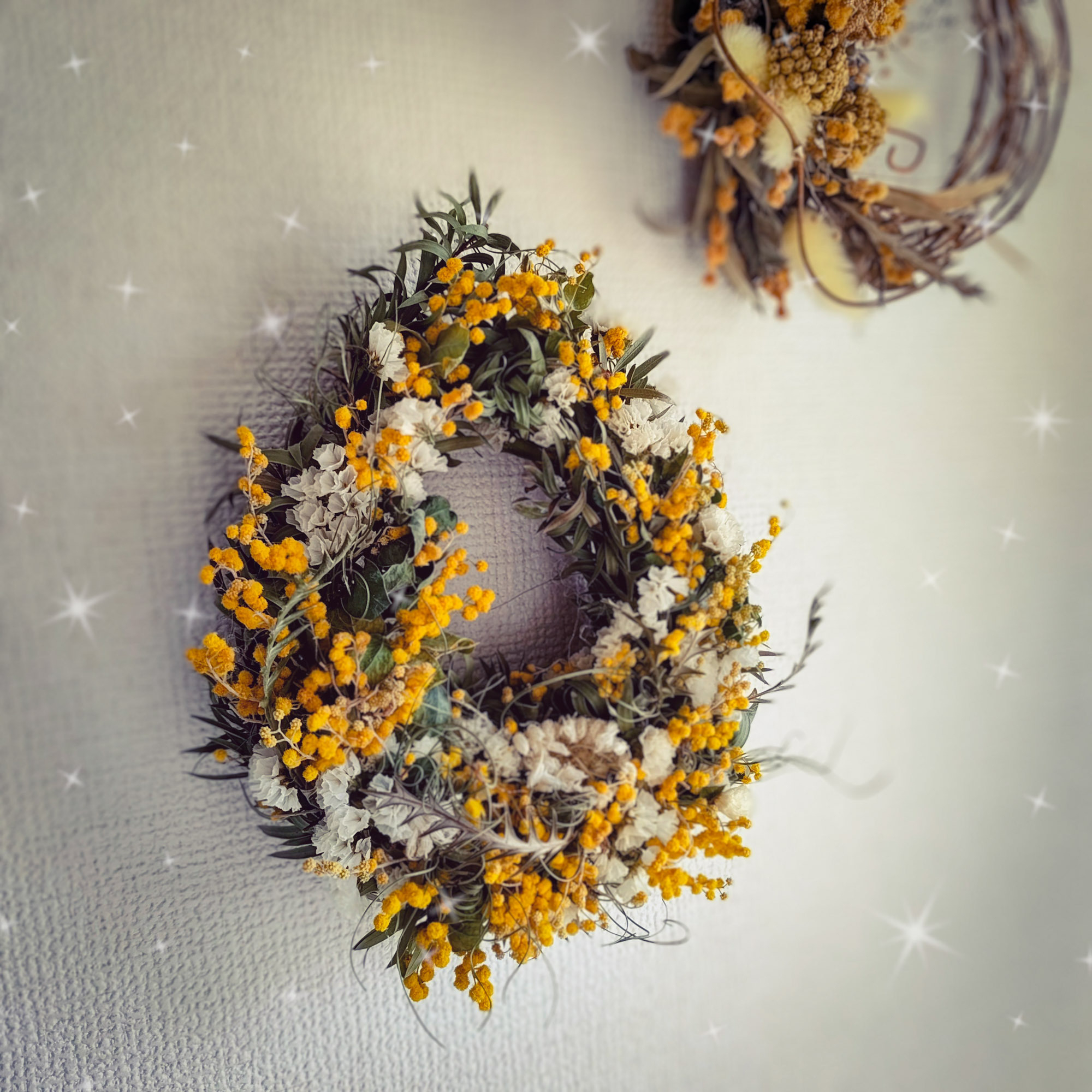 ミモザの雫リース | CAINZ DIY Square