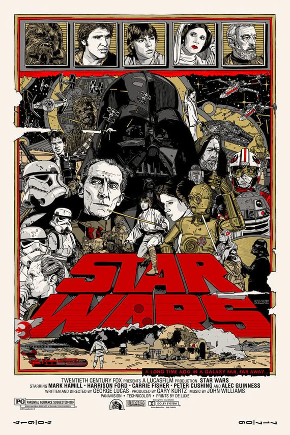 映画チラシ】スター・ウォーズ帝国の逆襲 - メルカリ